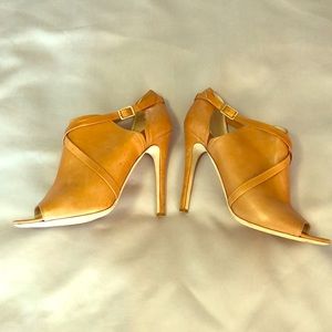 Kurt Geiger tan booties (size 10)